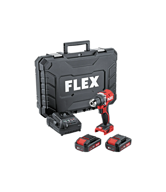 AKU Bušilica Zavrtač - Dve Brzine DD 2G 18.0-EC LD/2.5 Set 65 N/m