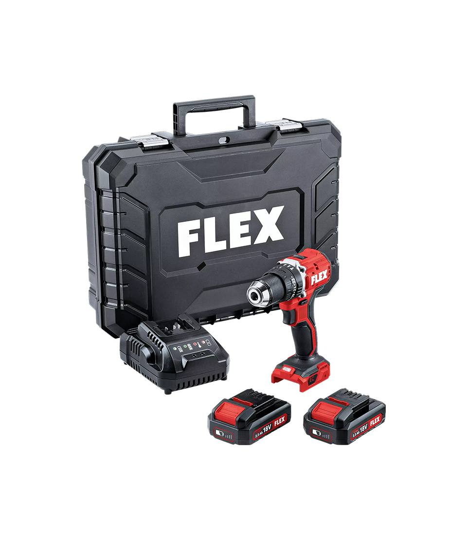 2-brzinski AKU Udarni Zavrtač PD 2G 18.0-EC LD/2.5 Komplet