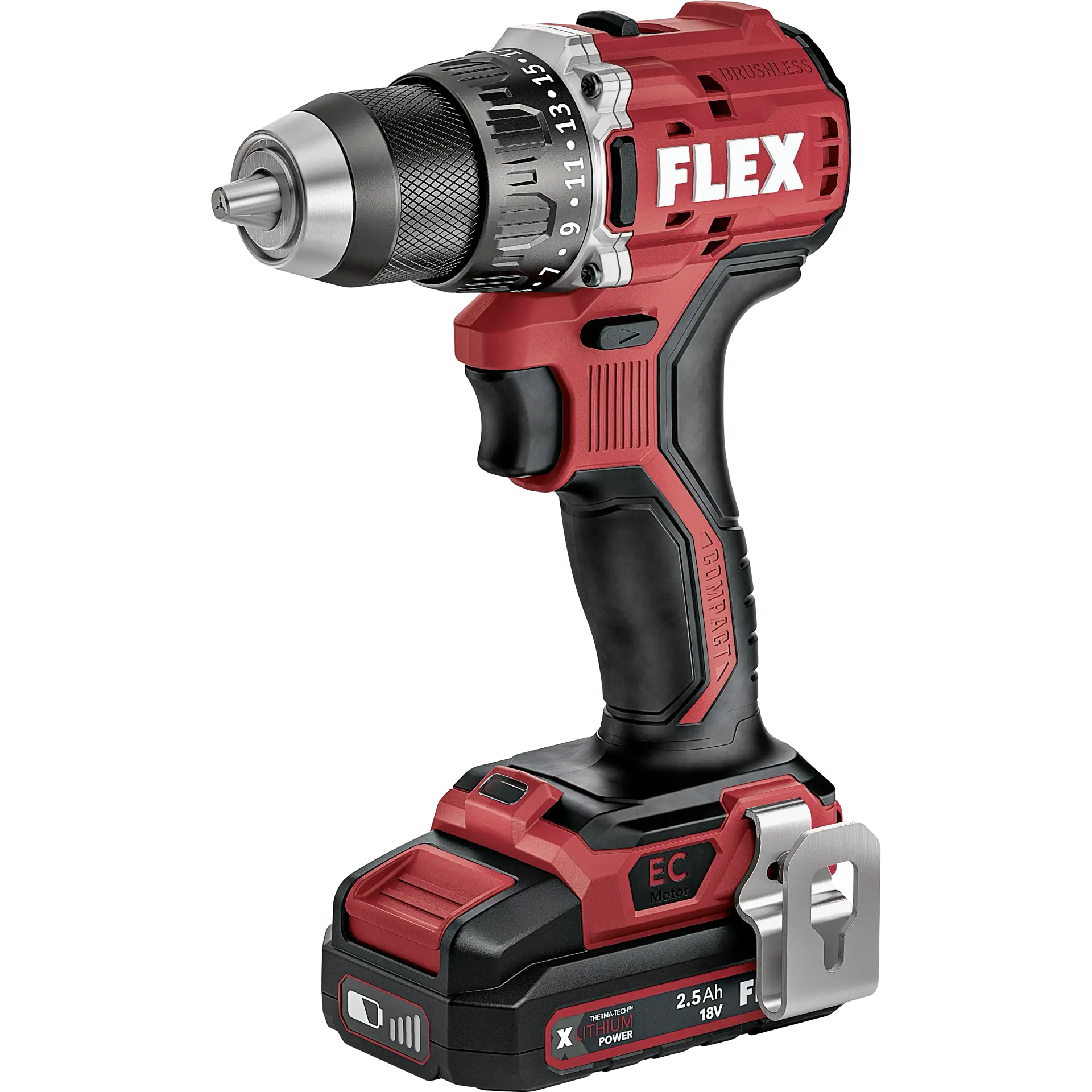 AKU Bušilica Zavrtač - Dve Brzine DD 2G 18.0-EC LD/2.5 Set 65 N/m