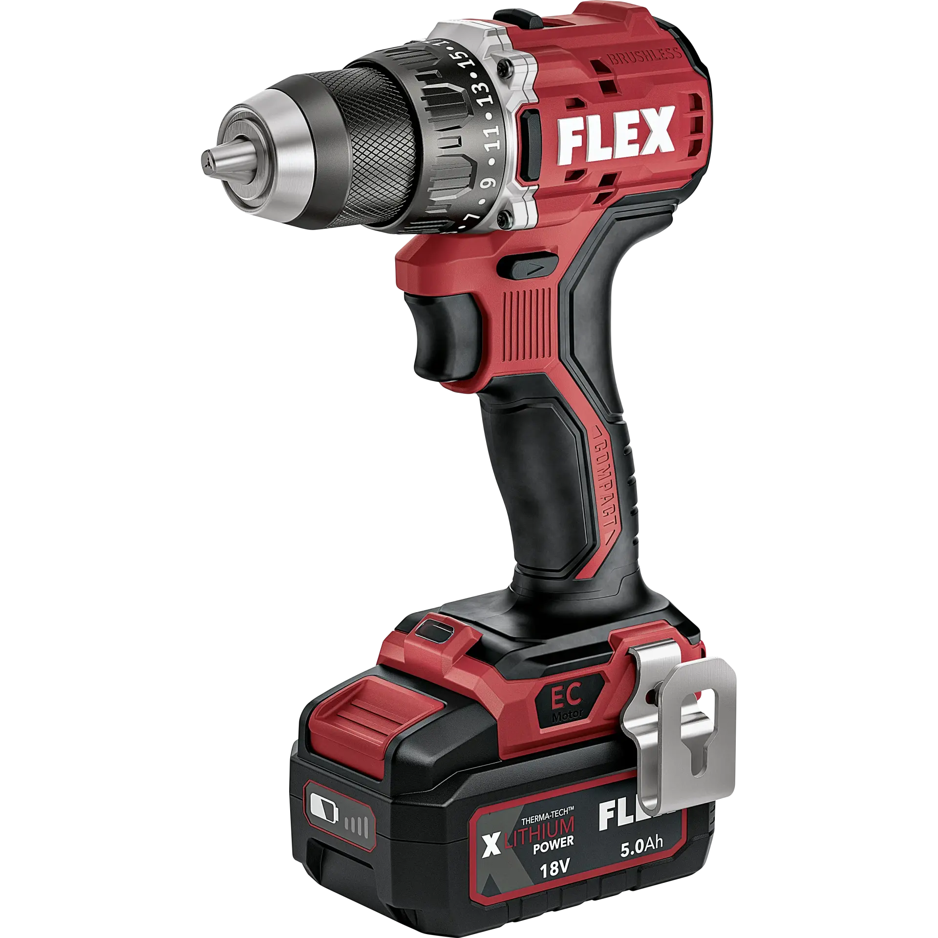 AKU Bušilica Zavrtač - Dve Brzine DD 2G 18.0-EC LD/2.5 Set 65 N/m