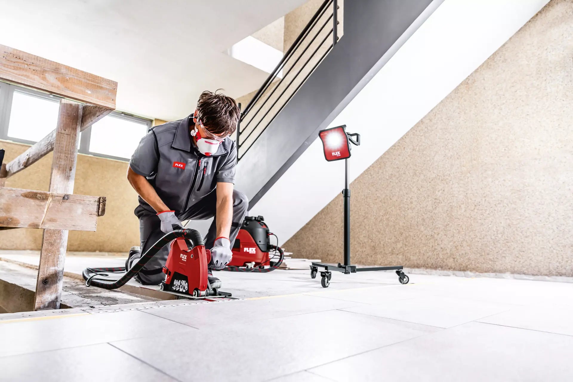 Brusilica DCG L 26-6 230 sa Sistemom za Odvođenje Prašine