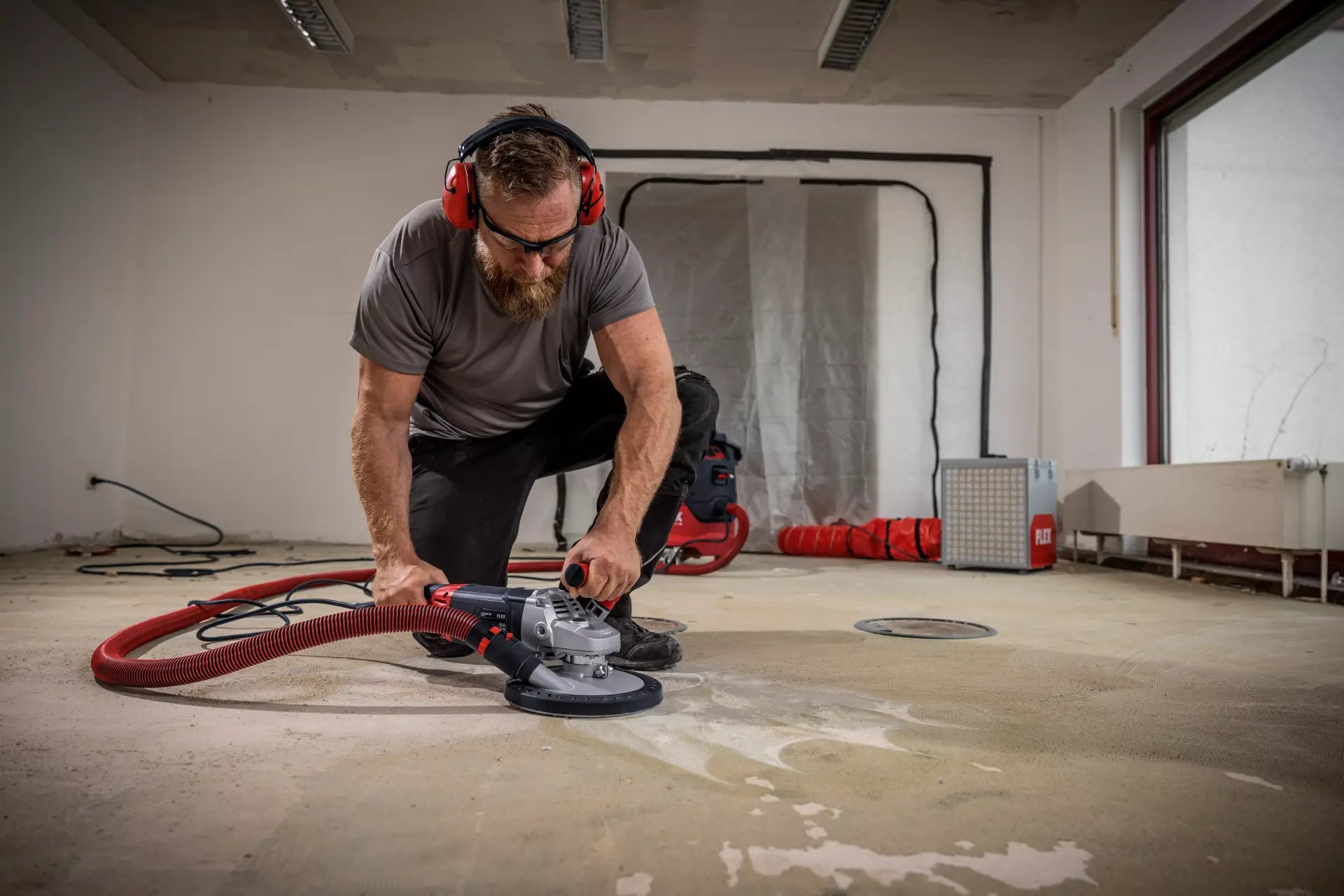 Brusilica za Beton i Renoviranje Površina LD 24-6 180, Turbo-Jet kit